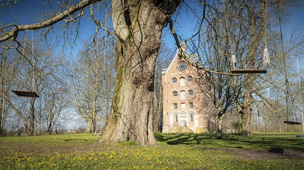 Borgeby Castle Ligt Gemeente Lomma Het Zuiden Van Zweden Naast — Stockfoto