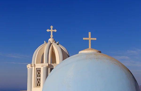 Православная церковь Фиростефани — стоковое фото