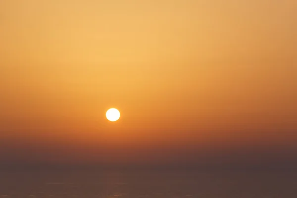 Sonnenuntergang auf Santorini — Stockfoto