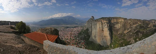 Panoramic view  from the Holy Trinity Monastery — Stock Photo, Image