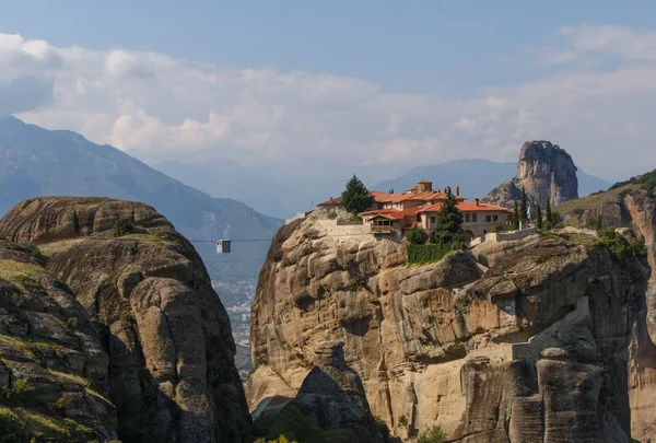 O Mosteiro da Santíssima Trindade em Meteora — Fotografia de Stock