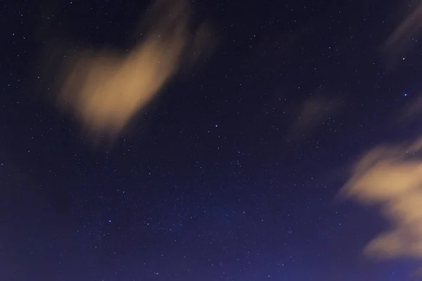 Stjärnorna på natthimlen — Stockfoto