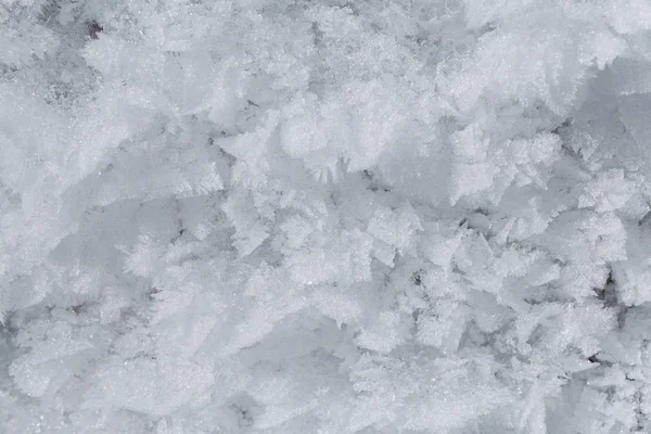 Close up of hoarfrost — Stock Photo, Image