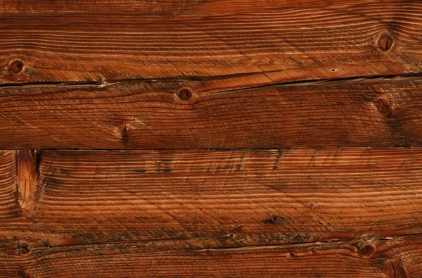 Mur en bois brun foncé — Photo