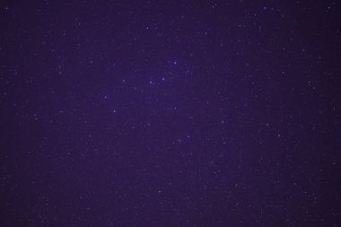 Gece gökyüzünde büyük ayı takımyıldızı