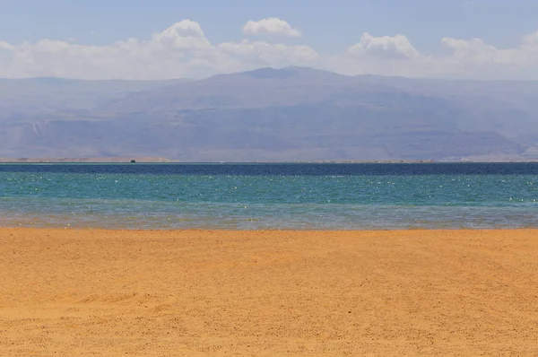 Plage à Mer Morte — Photo