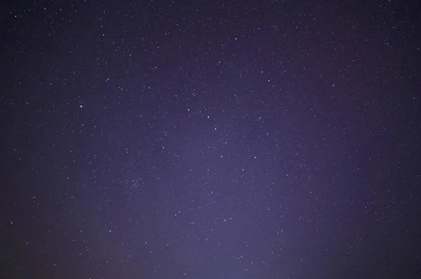 繁星点点的夜空 — 图库照片