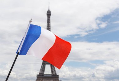 Eyfel Kulesi karşı Fransa'nın bayrak