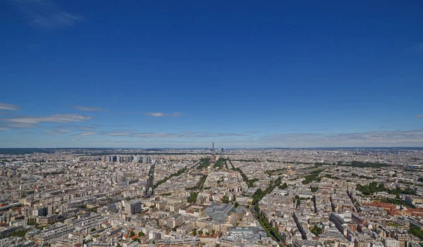 Paisagem urbana panorâmica de Paris — Fotografia de Stock