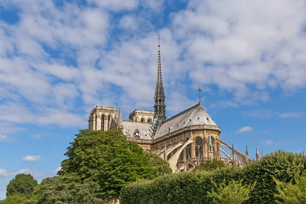 A párizsi Notre-Dame de Paris cathedral — Stock Fotó