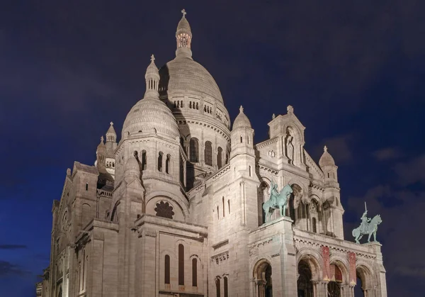 La Basílica del Sagrado Corazón de París — Foto de Stock