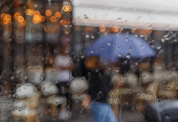 Paryż w deszczu — Zdjęcie stockowe