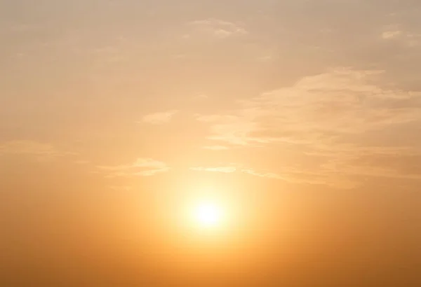 Vista Sobre Hermoso Amanecer Dorado — Foto de Stock