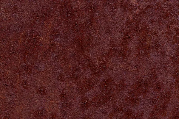 Primo Piano Sfondo Rosso Scuro Metallo Arrugginito — Foto Stock