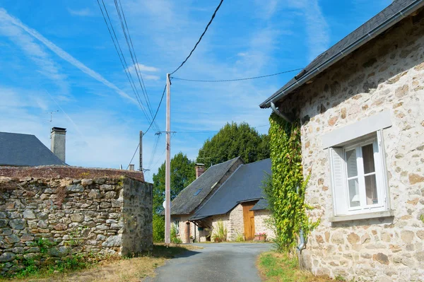 Malé francouzské vesničce — Stock fotografie