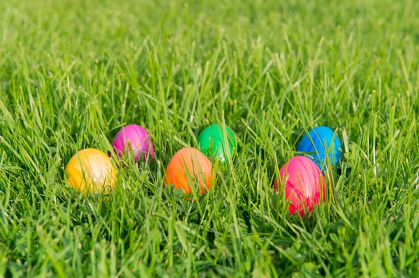 Ovos de Páscoa coloridos — Fotografia de Stock