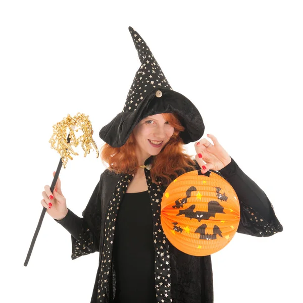 Zlá čarodějnice halloween — Stock fotografie