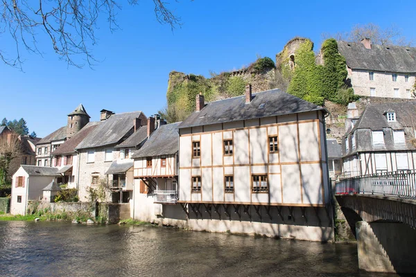 French village Segur-le-Chateau — Stockfoto