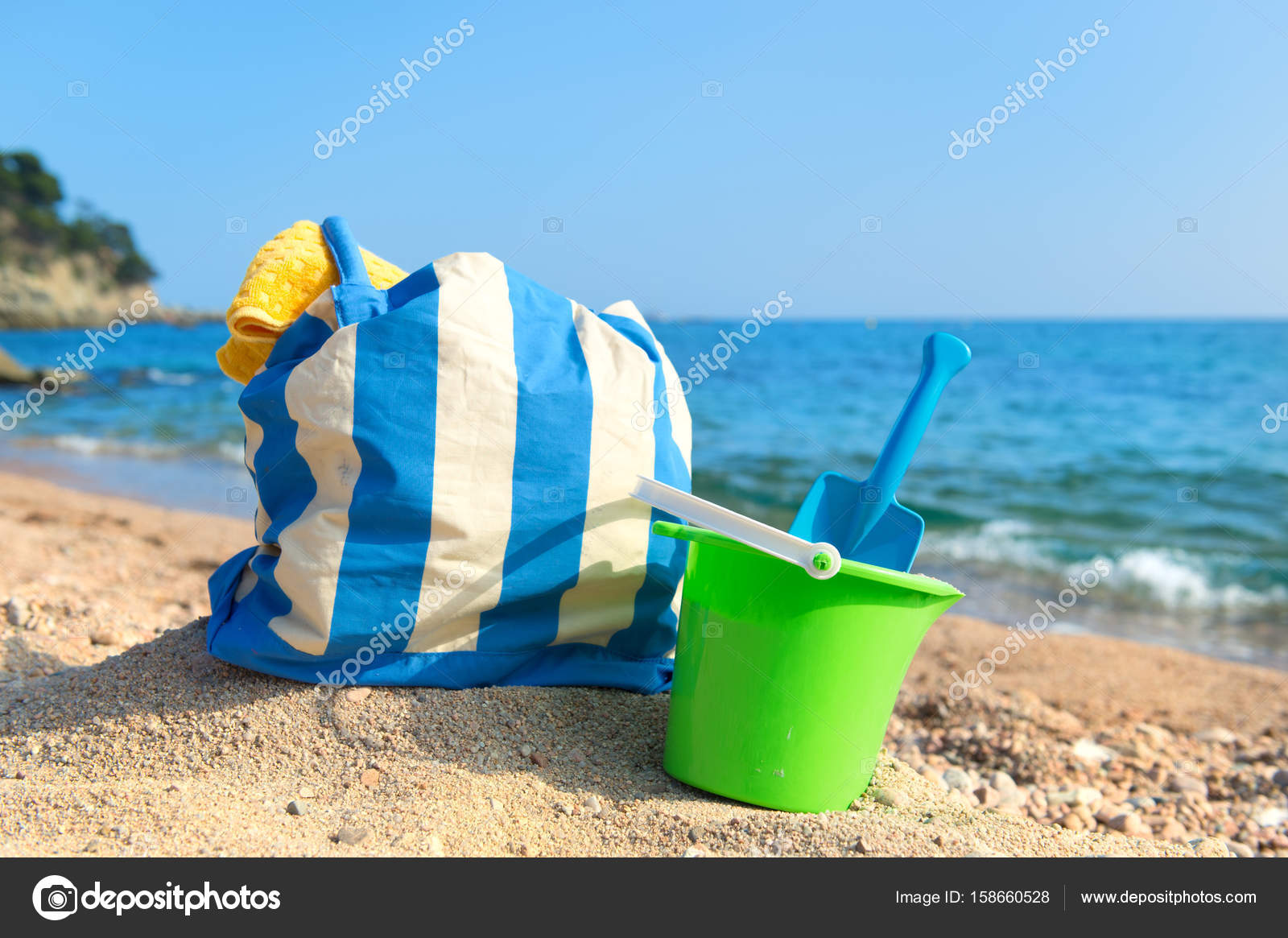 toys at the beach