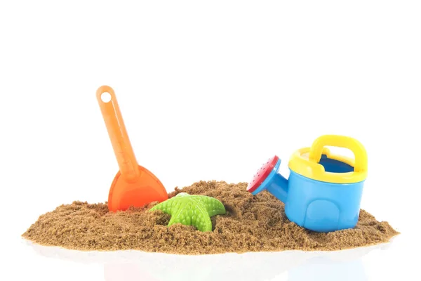 Toys at the beach — Stock Photo, Image