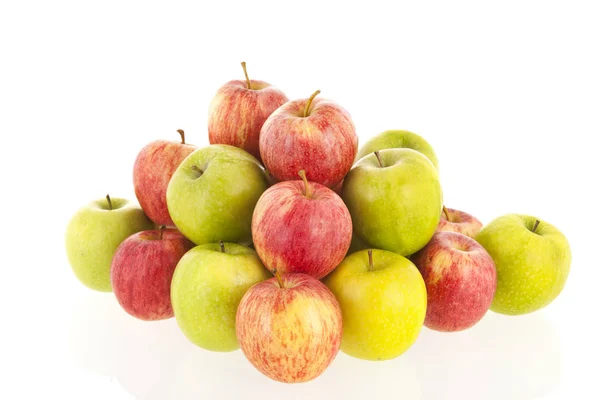 लाल आणि हिरव्या सफरचंद — स्टॉक फोटो, इमेज