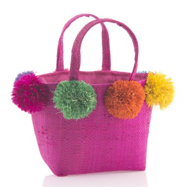 pembe alışveriş çantası