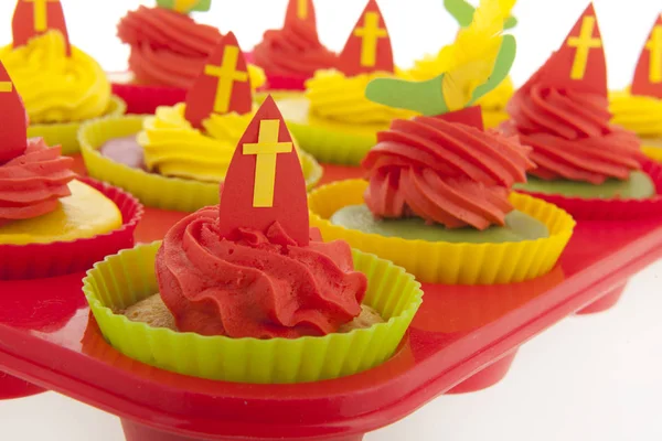Hollandalı sinterklaas cupcakes