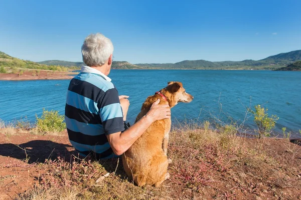 Lac du Salagou in France — 图库照片