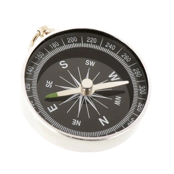 Kompass isoliert über weißem Hintergrund — Stockfoto