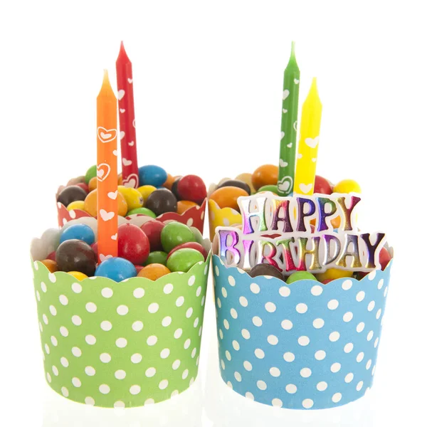 Dulces para cumpleaños — Foto de Stock