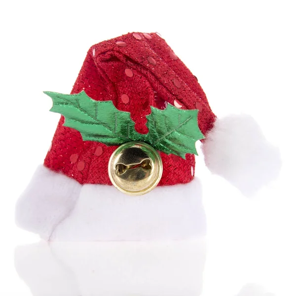 Santa Claus şapka — Stok fotoğraf