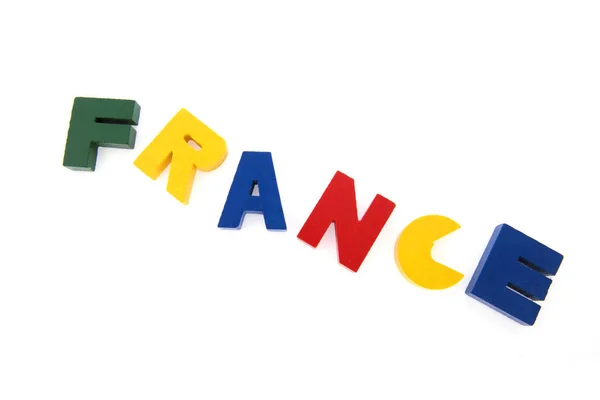 Frankrike i färger — Stockfoto
