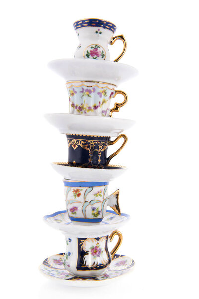 Cups and saucers