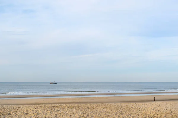 荷兰海滩在北海 — 图库照片