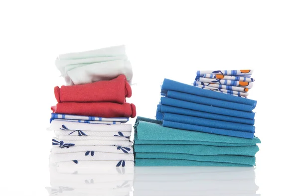 Bettwäsche und Handtücher — Stockfoto