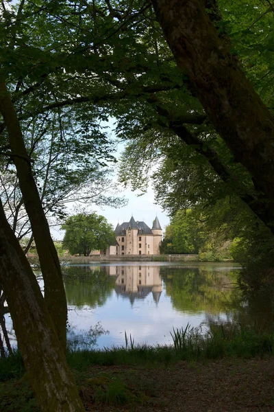 Chateau de Nieul en Francia — Foto de Stock