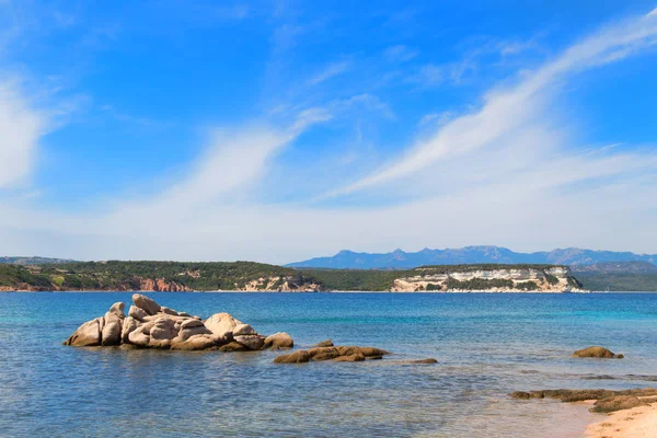 Pantai Korsika di selatan — Stok Foto