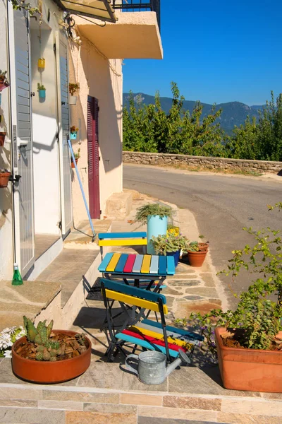 Little Corsican mountain village — Stock Photo, Image