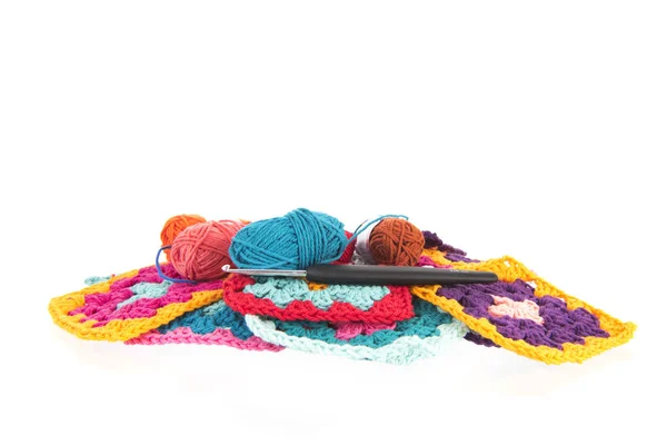 Crochet carré isolé — Photo