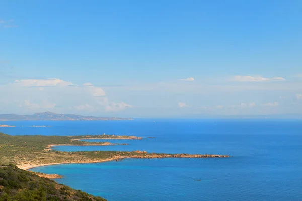 Güneydeki Korsika sahilinde kaya oluşumu. — Stok fotoğraf