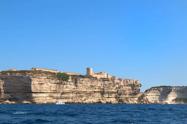 Bonifacio na ostrově Korsika — Stock fotografie