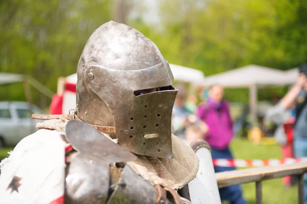 Ritter Bereit Für Den Kampf — Stockfoto