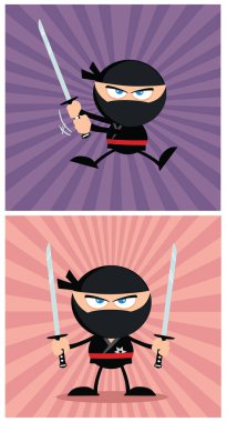 Ninja Warrior çizgi film karakteri