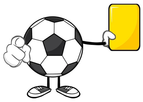 Mascotte de ballon de football sans visage — Image vectorielle