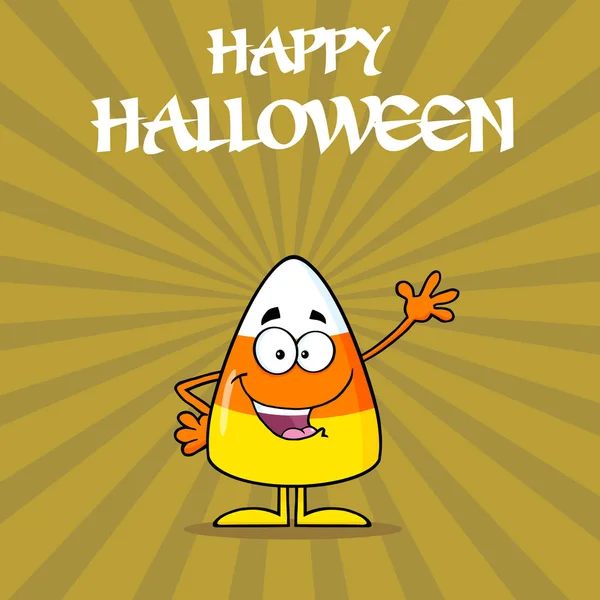 Funny Candy Corn — Stockový vektor