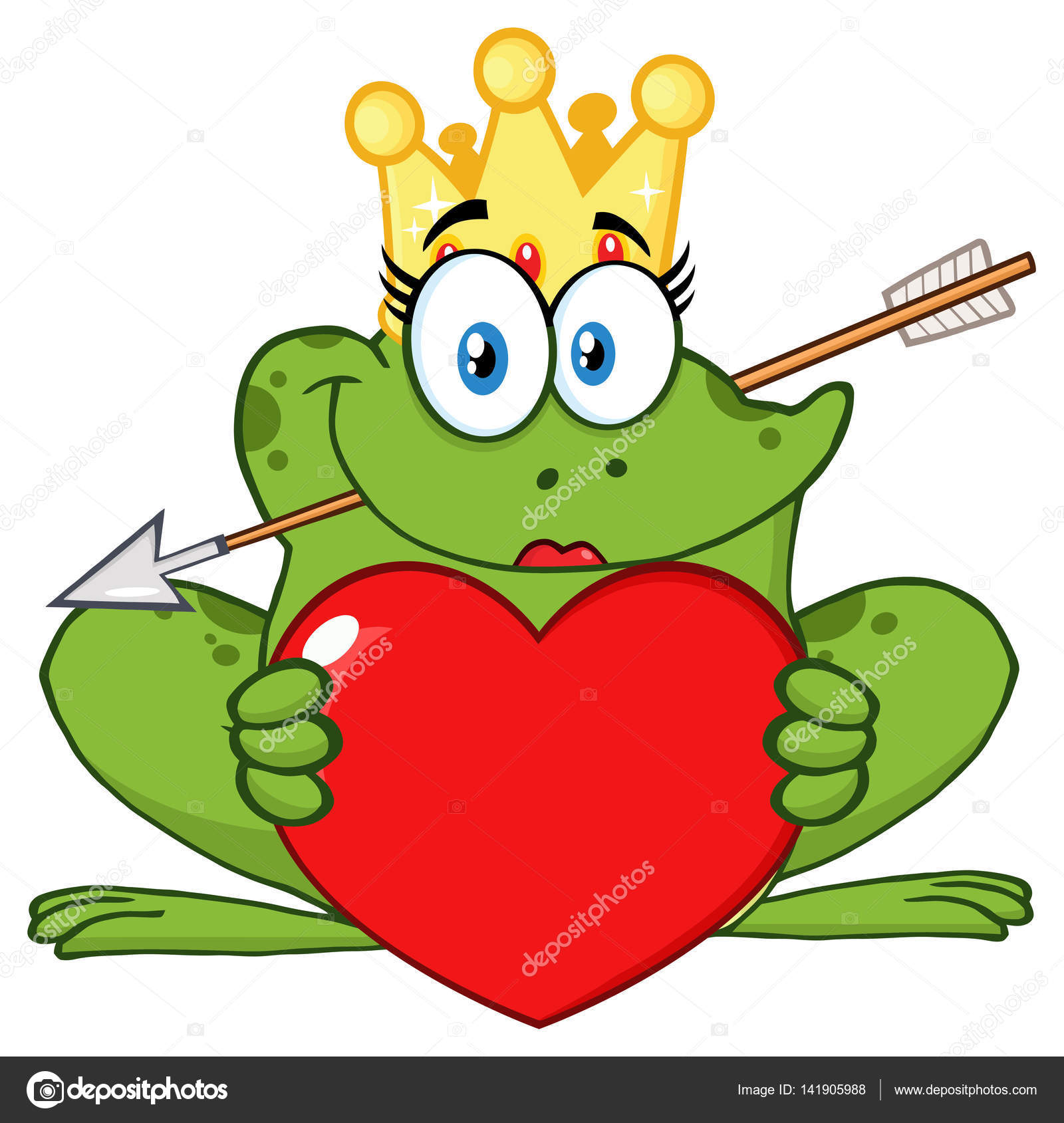 Grenouille Amoureuse Images Vectorielles Grenouille Amoureuse Vecteurs Libres De Droits Depositphotos