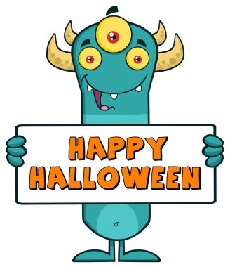 Mavi canavar çizgi film karakteri 