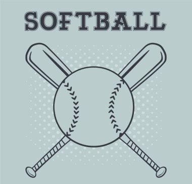 Softbol çapraz yarasalar üzerinde 