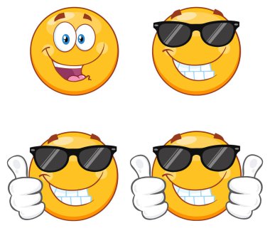 İfadeler çizgi film maskot karakteri