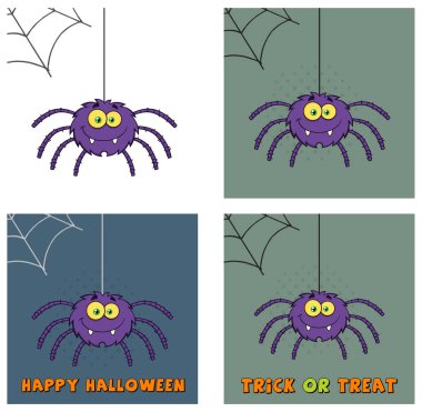 Halloween Monsters Characters clipart